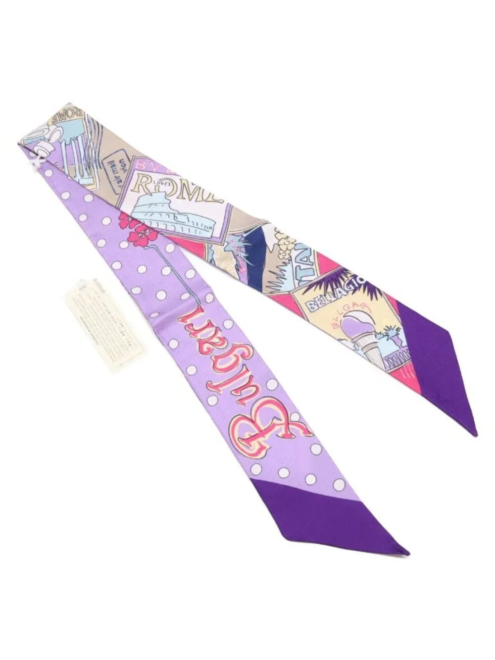 Bvlgari Silk Mini Sherry Scarf